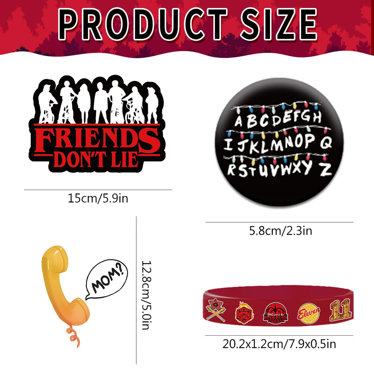 tetcuican keychain wristbands attach to bags for instant theme cues