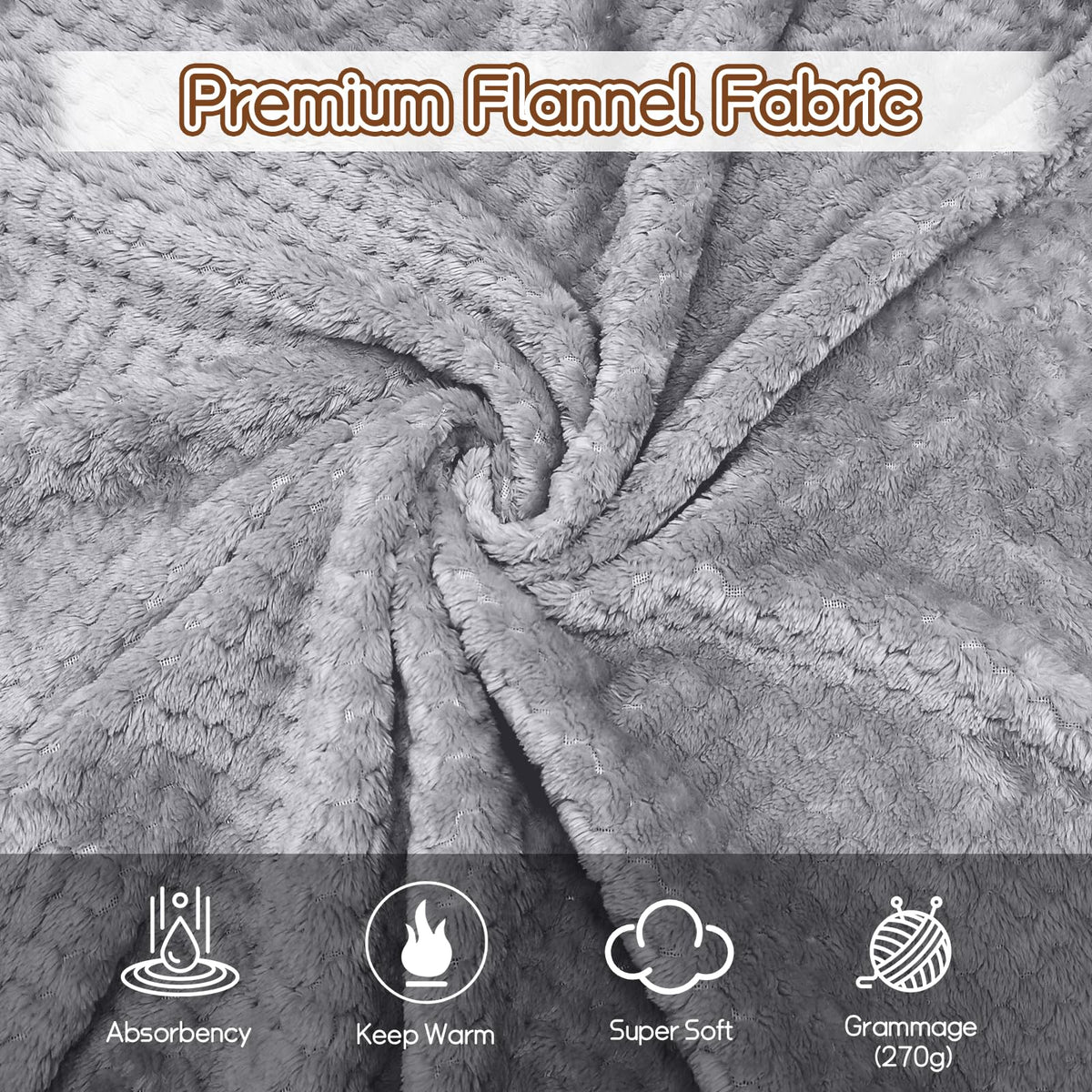 Tewloss 50x60 inch throw on couch illustrating ample coverage for seating