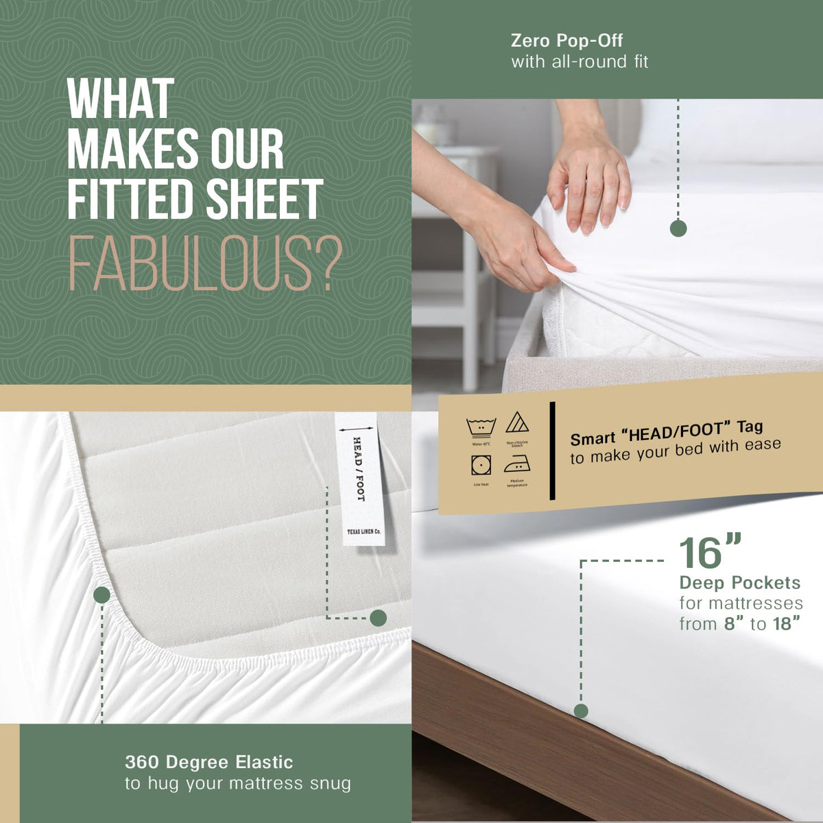 Texas Linen Co. color retention after wash showing bright, durable fabric