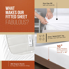 TEXAS LINEN CO sateen weave texture adds luxurious sheen and softness.
