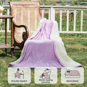 Texciting blanket ETL-certified label highlighting safety and reliability.