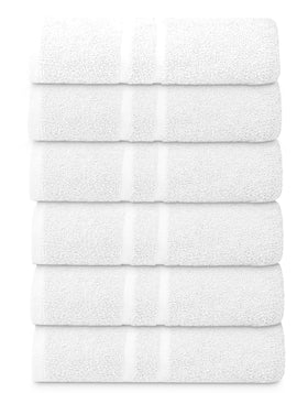 Textila Basic Medium Bath Towel 24x48 closeup weave, durable cotton texture.