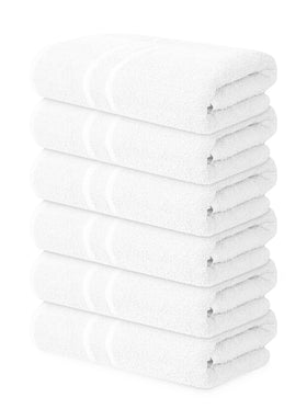 Textila Basic Medium Bath Towel 24x48 folded, soft and absorbent for daily use.