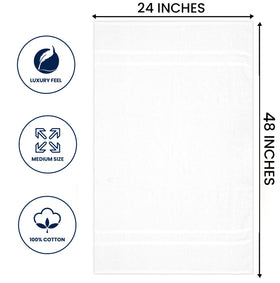 Textila Basic Medium Bath Towel 24x48 gym locker, high-traffic ready.