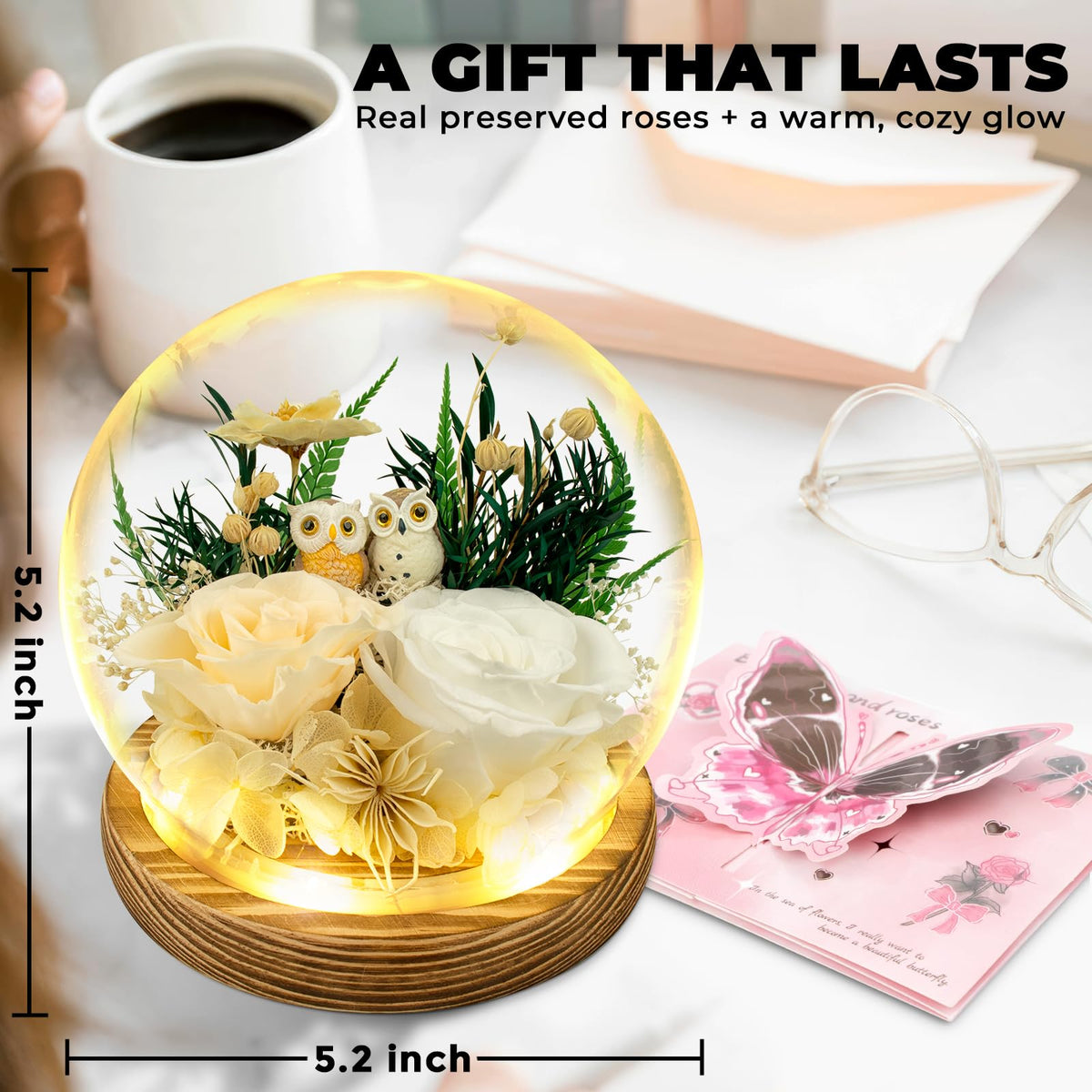 Tgelata owl decor symbolizes wisdom and love, a thoughtful accent