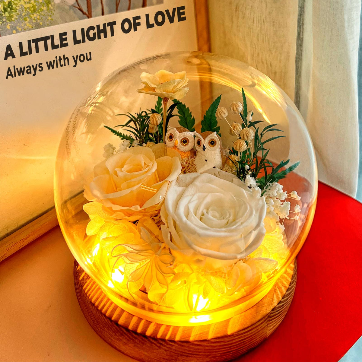 Tgelata white champagne roses arranged as an elegant centerpiece