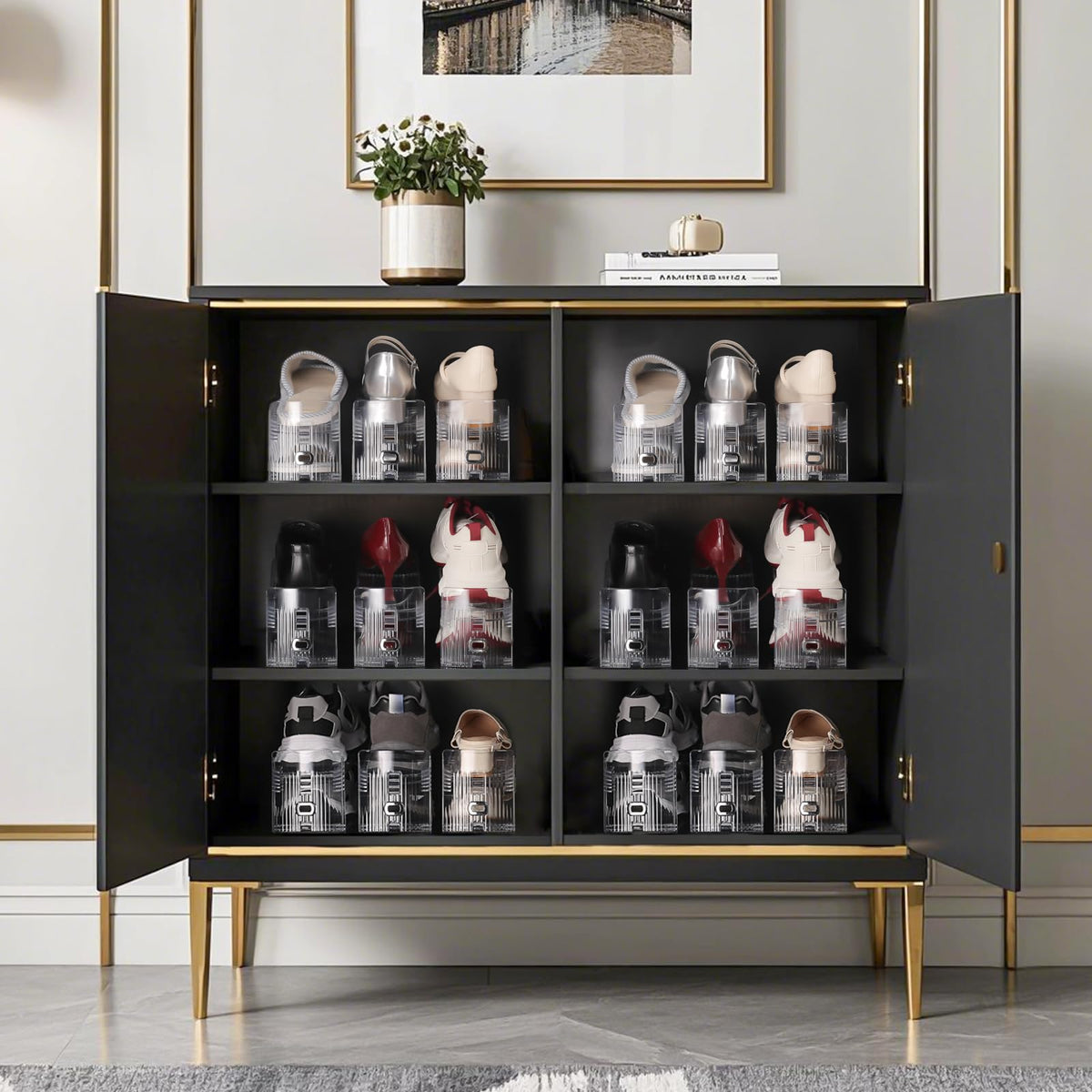 Tgzwme Shoe Slots easy installation in minutes