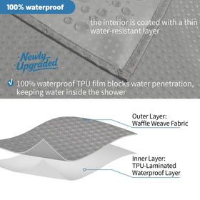 THAIGEE hotel style waffle texture balances privacy and light.