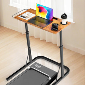 THAILE adjustable-t treadmill desk setup for home offices and workouts.
