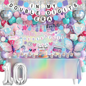 THAWAY double digits era backdrop boosts vibrant party photos