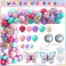 THAWAY glitter friendship bracelet banner decorates walls with music vibes