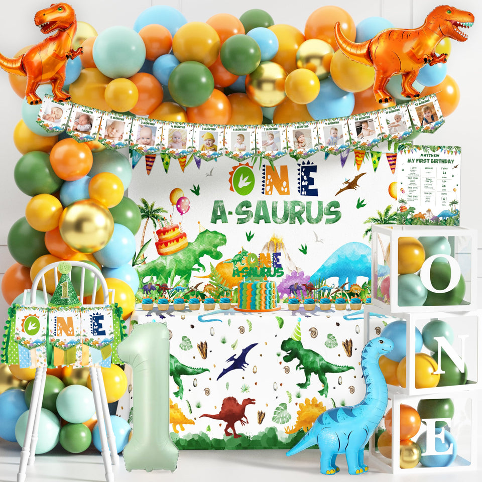THAWAY One a Saurus backdrop for vibrant party photos.