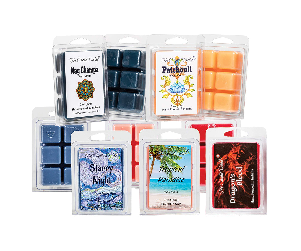 The Candle Daddy Free Spirit Bundle melt cubes ready to scent any room.