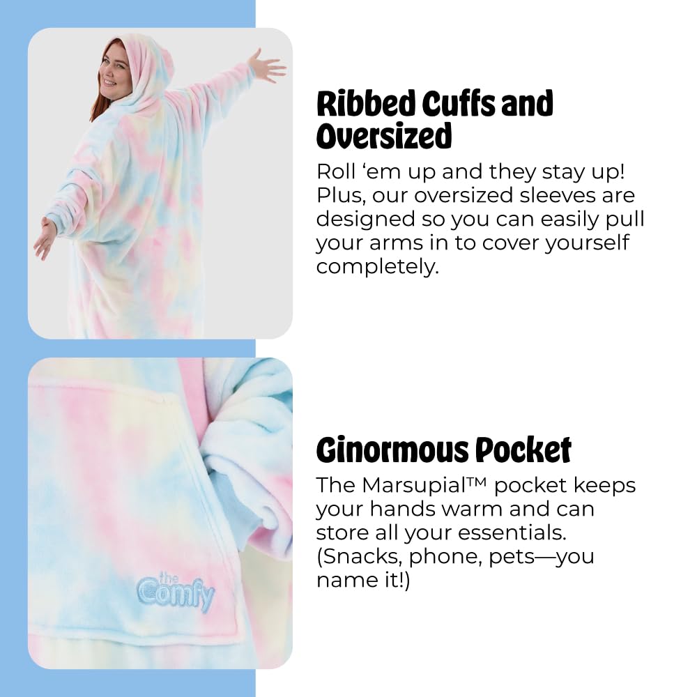 The Comfy Dream lightweight microfiber fabric feels smooth and breathable.
