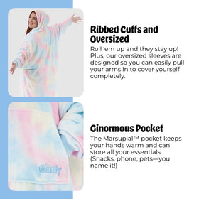 The Comfy Dream lightweight microfiber fabric feels smooth and breathable.