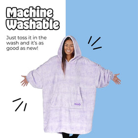 The Comfy Dream machine washable fabric for easy care after busy days.