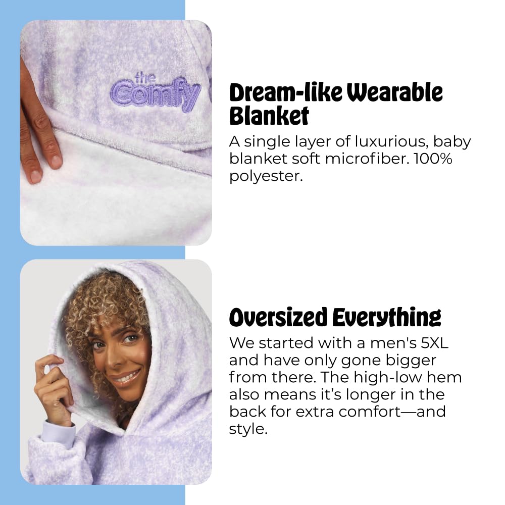 The Comfy Dream relaxed fit for freedom of movement and warmth.