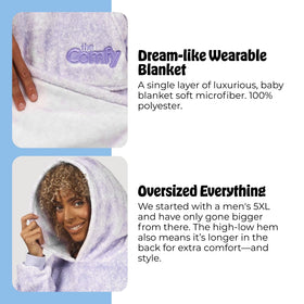 The Comfy Dream relaxed fit for freedom of movement and warmth.