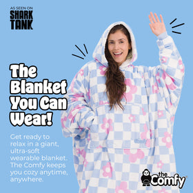 The Comfy Original CloudSherpa plush lining interior for extra softness.