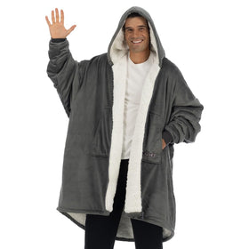 The Comfy Original Full Zip hoodie with warm hood for cozy evenings.