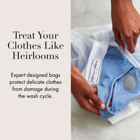 The Laundress mesh bag bundle small keeps small items together in the cycle
