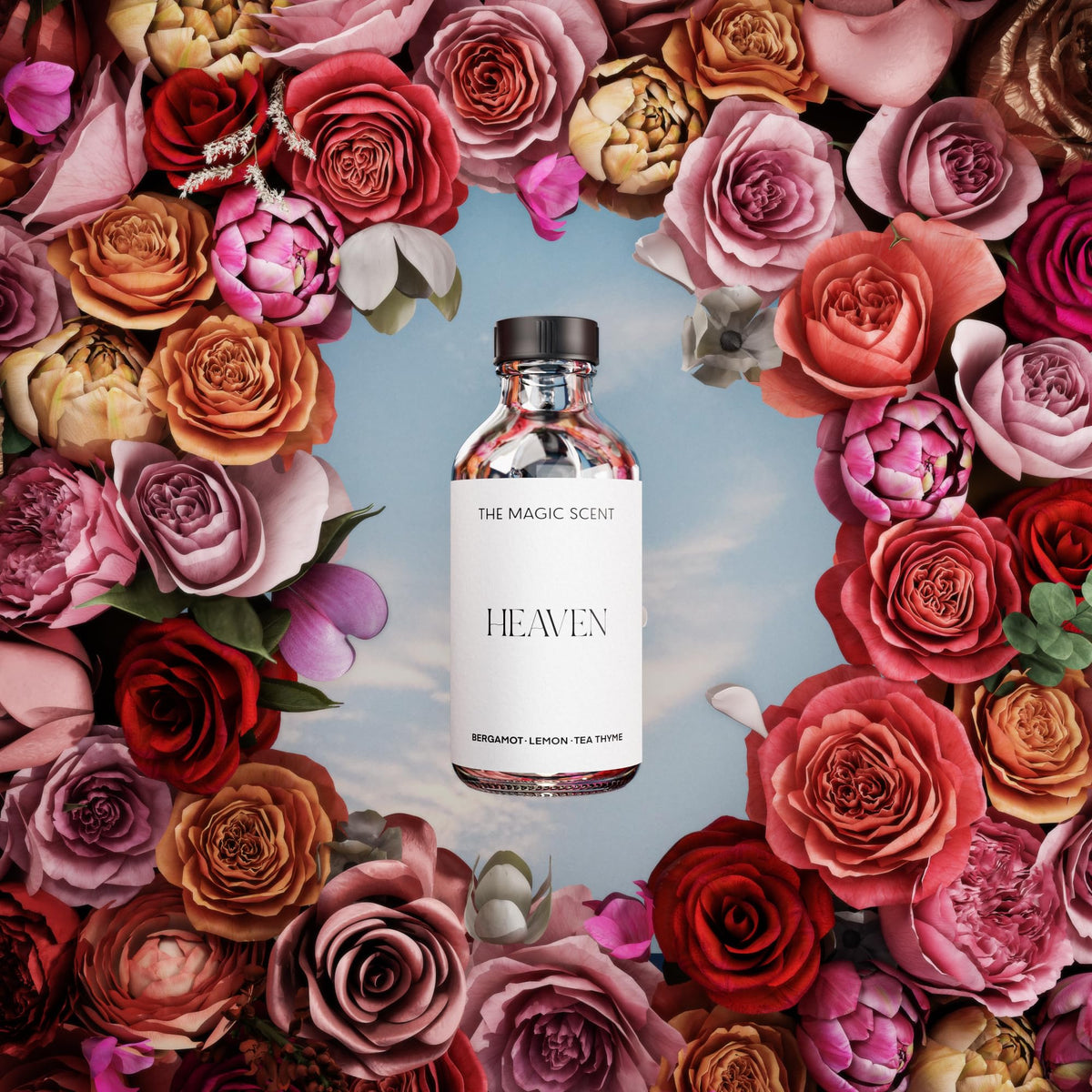 The Magic Scent Heaven Diffuser Oil room scene evokes luxury.