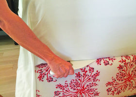 The Tucker Bed Sheet Tucker is machine washable for easy care