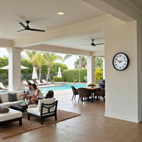 The Ultimate Wall Clock large 14-inch display ideal for classrooms and offices.