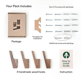 TheHrdwoodCom minimalist profile hook blends with diverse interiors
