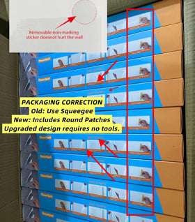Thesurfpait installation kit – includes pre-cut patches for secure fit