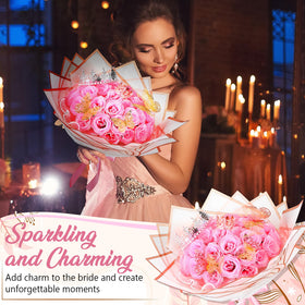 Thiccywoov 3D butterflies provide lifelike accents for festive blooms.