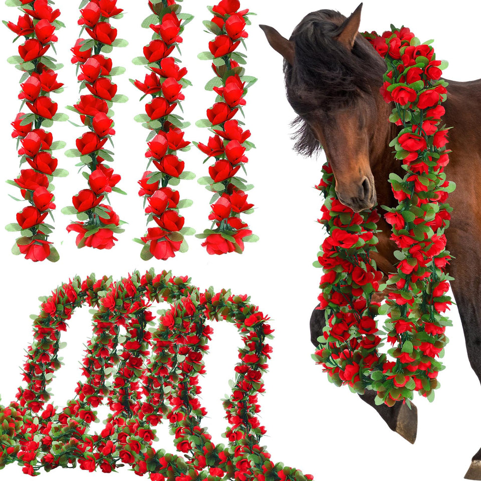 Thiccywoov Derby rose vine 8-pack ready for quick race-day decor and festive setup.