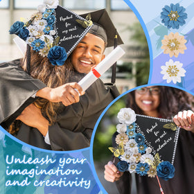 Thiccywoov diy craft ideas inspire personalized cap decorations for any graduate.