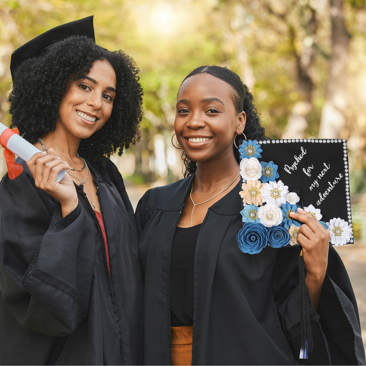 Thiccywoov gift-ready decor adds a thoughtful touch for graduates' celebrations.