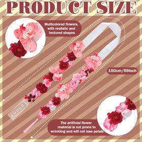 Thiccywoov Graduation Lei ribbons and tassels add elegant ceremony detail.
