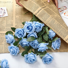 Thiccywoov silk roses suitable for bridal bouquet displays