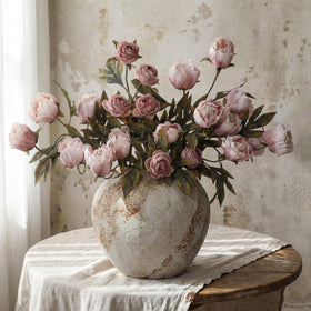 Thiccywoov peony stems small heads close-up suited for delicate centerpieces