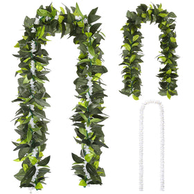 Thiccywoov Pikake Lei fabric flowers for elegant wedding styling