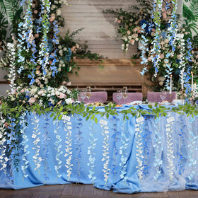 Thiccywoov easy-install garland for flexible hanging options
