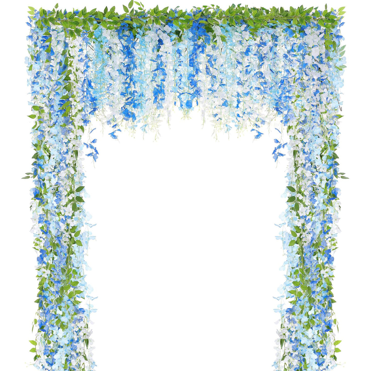 Thiccywoov wisteria garland packaging ready for quick decoration