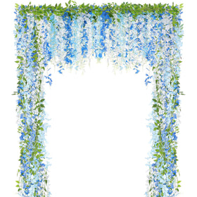 Thiccywoov wisteria garland packaging ready for quick decoration