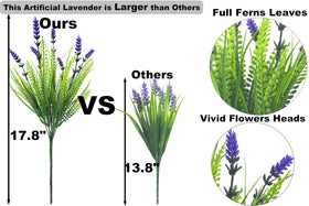 Thinktral UV-resistant lavender arrangements for outdoor decor that stay vivid.
