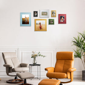 THKRLOF 10x10 photo with mat fits neatly inside.