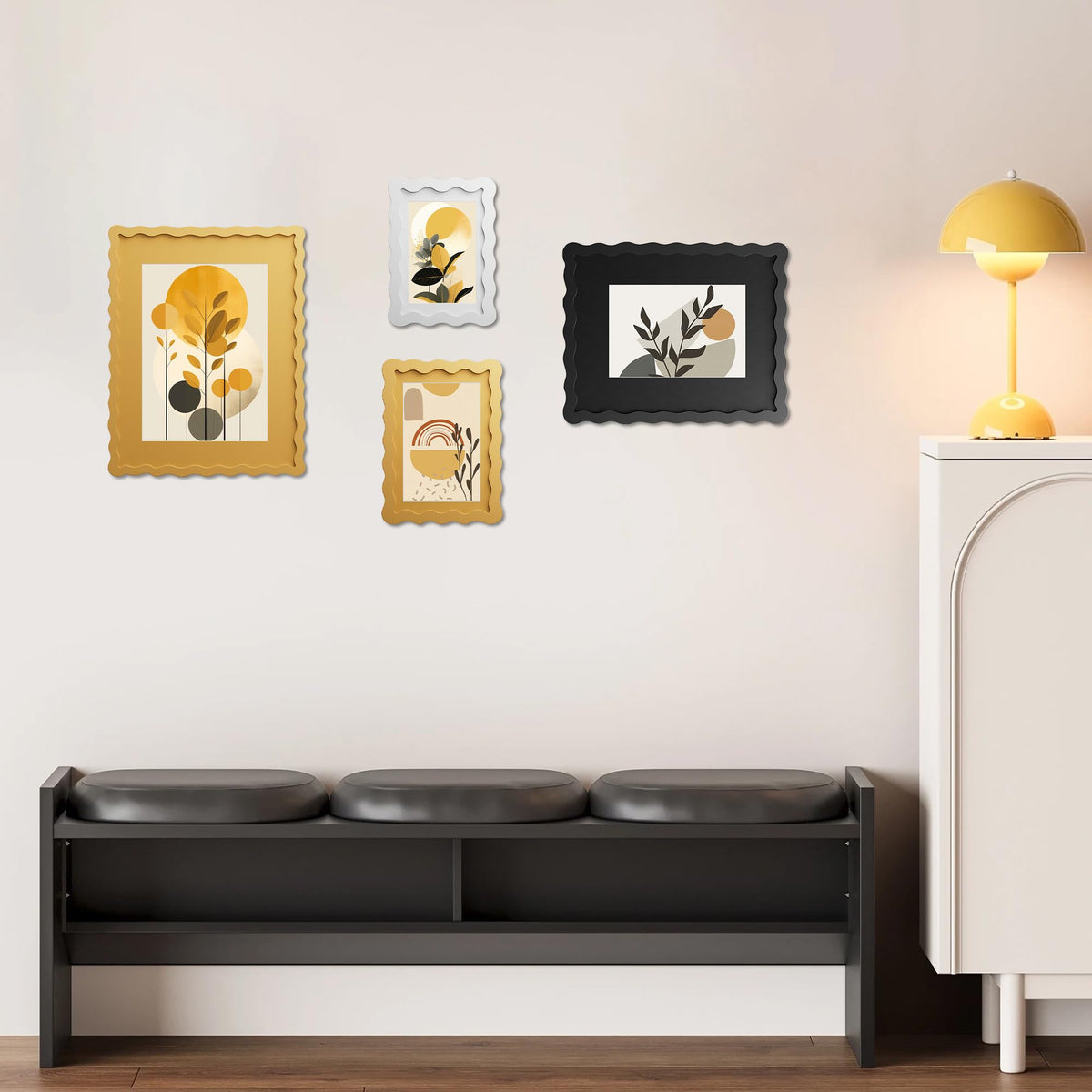 THKRLOF real glass protects memories with clear, glare-free viewing.