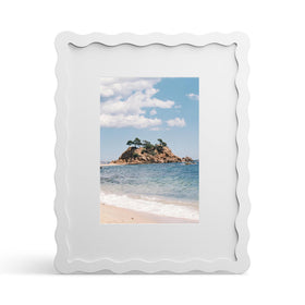 THKRLOF 8x10 frame with mat for 5x7 photos, clear display