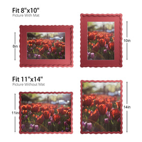 THKRLOF 8x10 photo behind mat displayed clearly