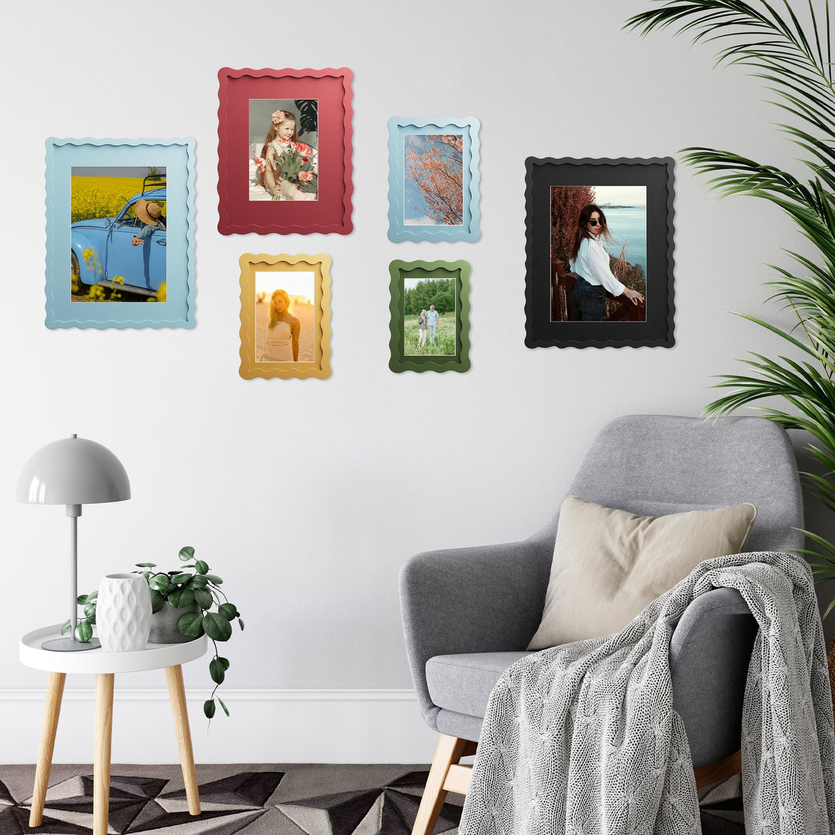 THKRLOF 11x14 frame with mat displaying an 8x10 photo