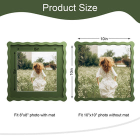 THKRLOF real-glass-front-view emphasizes crystal-clear view of photos
