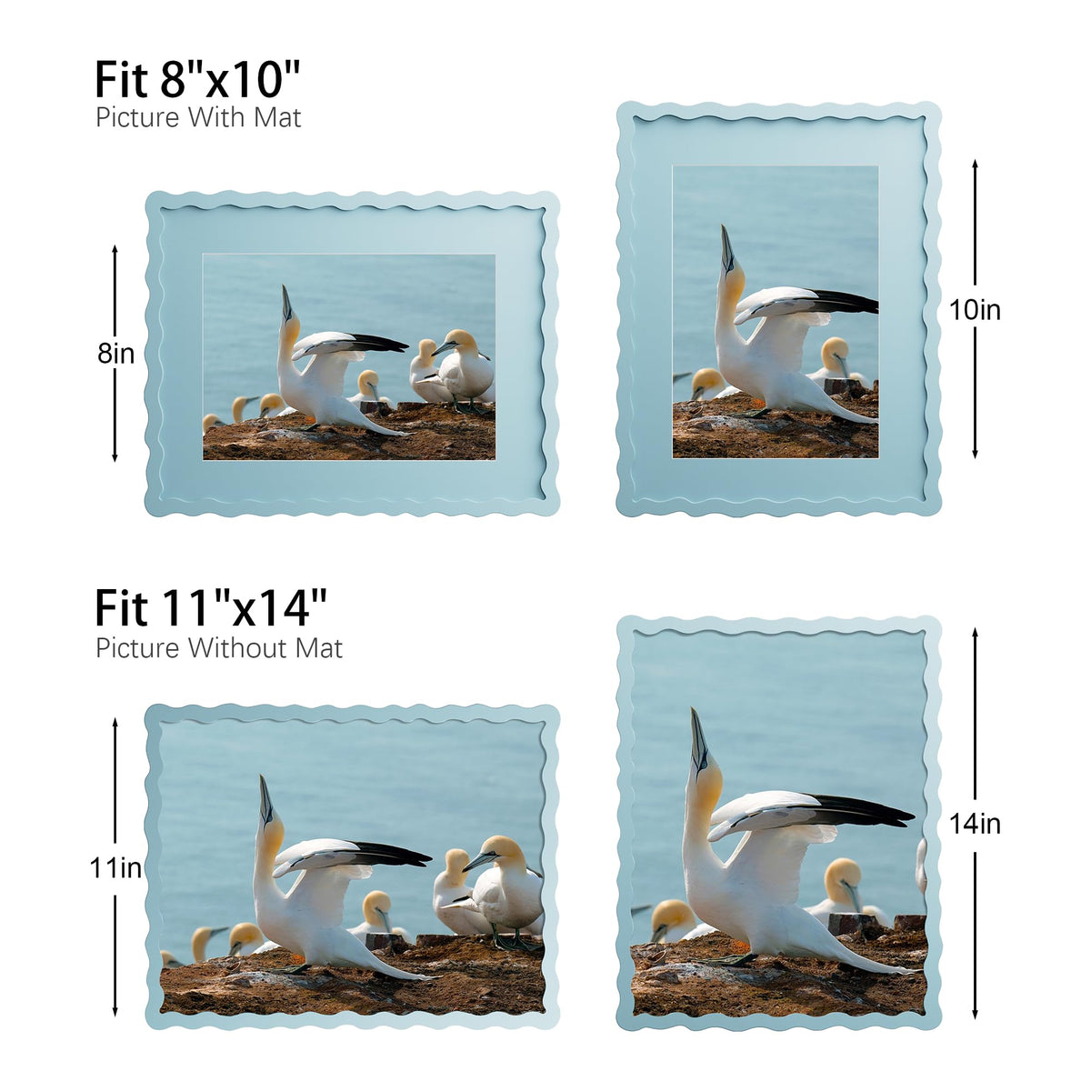 THKRLOF wall-hanging frame supports horizontal or vertical layouts
