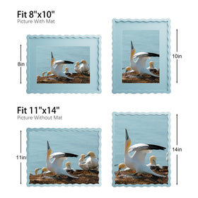 THKRLOF wall-hanging frame supports horizontal or vertical layouts